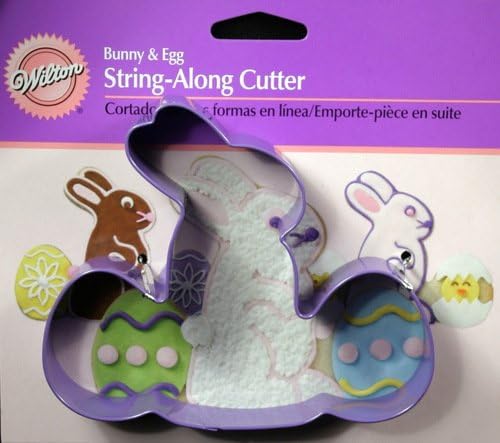 Wilton Bunny and Egg String Along Cutter 1