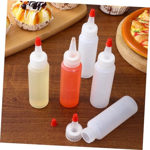 Luxshiny 2oz Mini Condiment Bottles 15pcs Squeeze Bottles