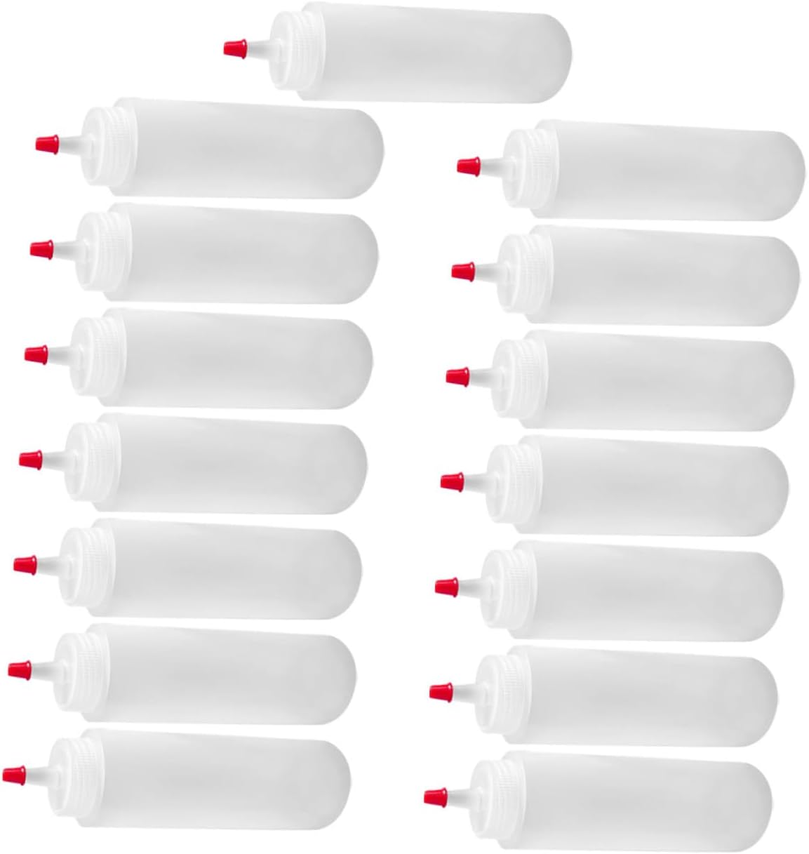 Garneck 15PCS Condiment Bottles Set