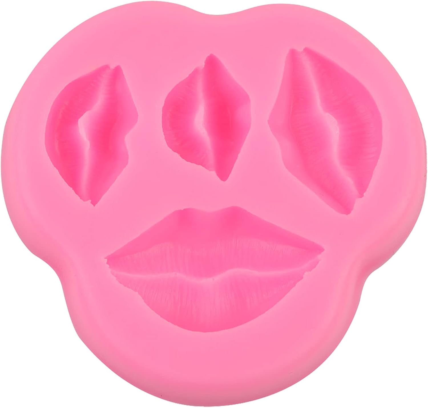 DIY Fondant Silicone Lips Shape Baking Tool - Roseate