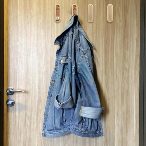 4PCS Heavy Duty Foldable Gold Wall Hooks