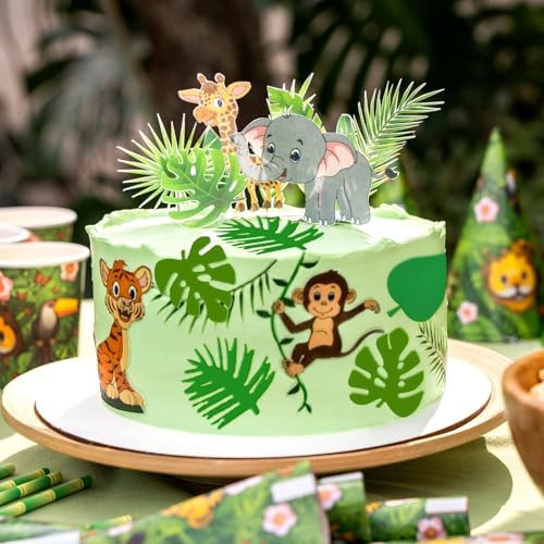 Telooco 4Pcs Hawaiian Leaf Cookie Cutters Set