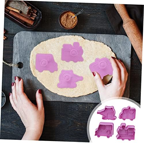 NOLITOY 12pcs Cartoon Biscuit Mold Baking Set
