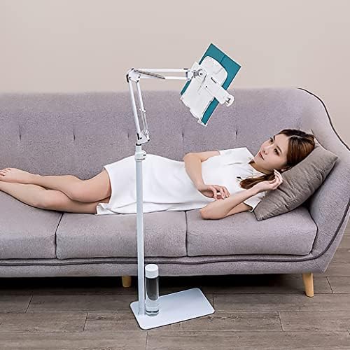 Foldable Floor Stand with 360 Rotation for Tablets Phones and Books