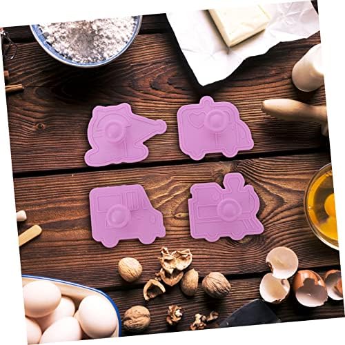 Hemoton 12pcs Car Biscuit Baking Mold Set