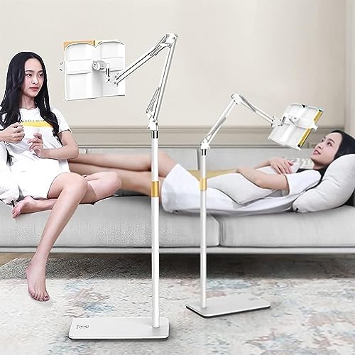 Adjustable Floor Book Stand for Reading in Bed and Sofa