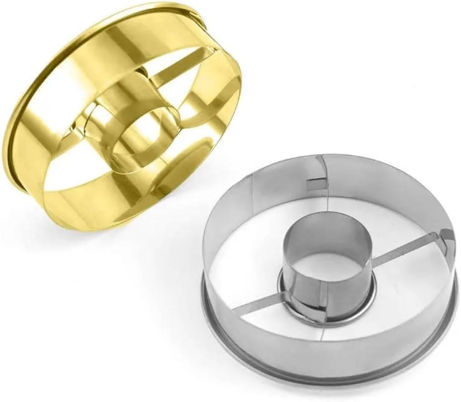 Stainless Steel Donut Mould 386 Inch Gold