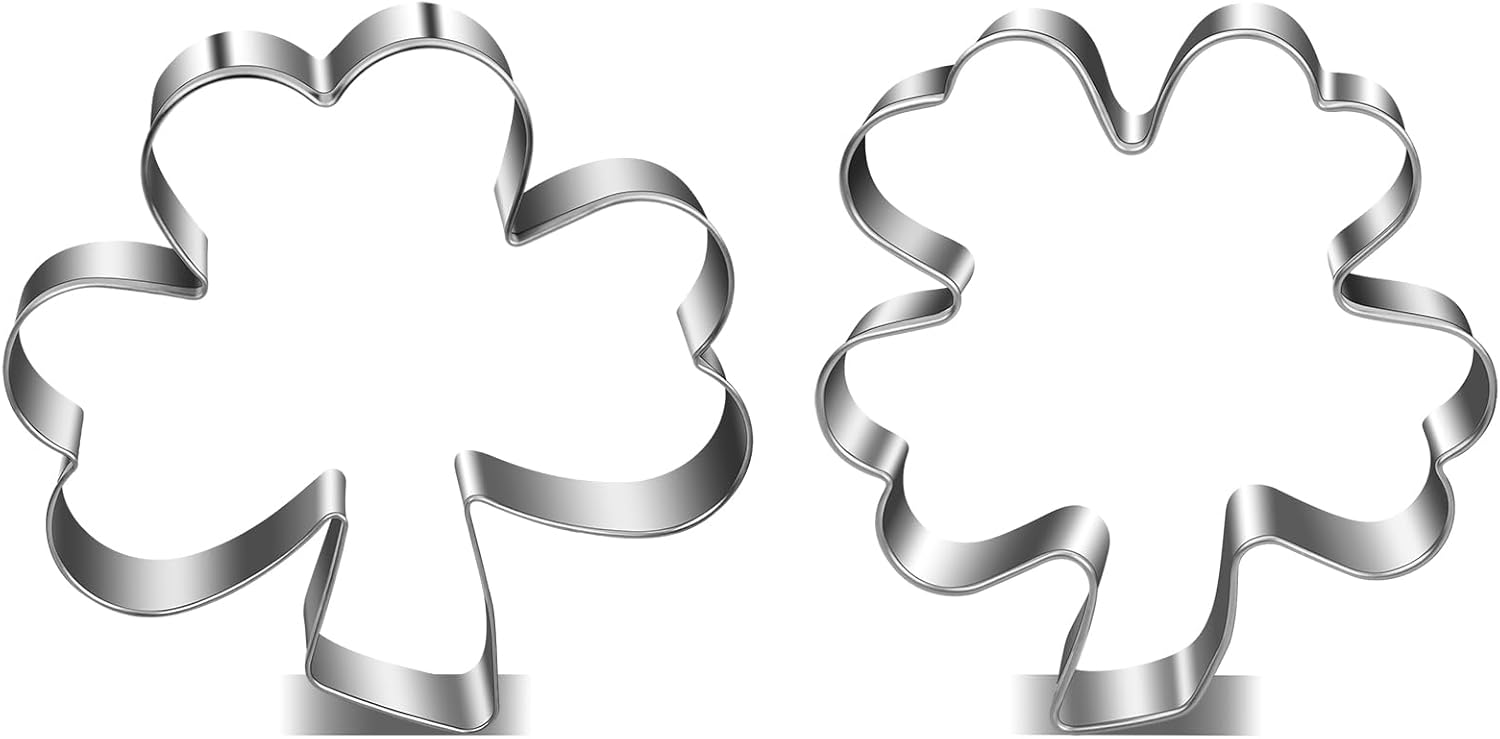 YXCLIFE 8PCS St Patricks Day Cookie Cutters Set
