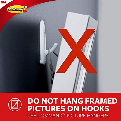 Command Bath Multi-Hook with 2 Strips Damage Free 5 lb Weight Capacity