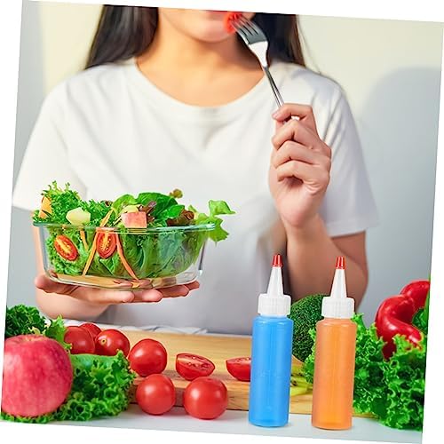 Garneck 2oz Condiment Squeeze Bottles Set of 15