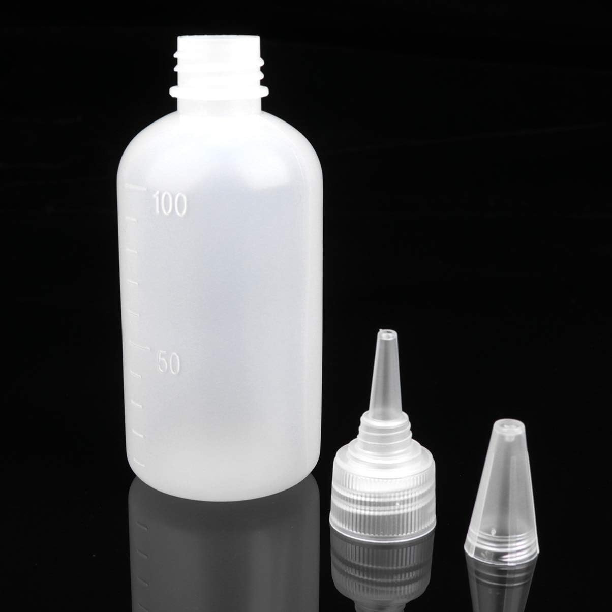 MAGICLULU 10 Pcs Reusable Condiment Squeeze Bottles 1