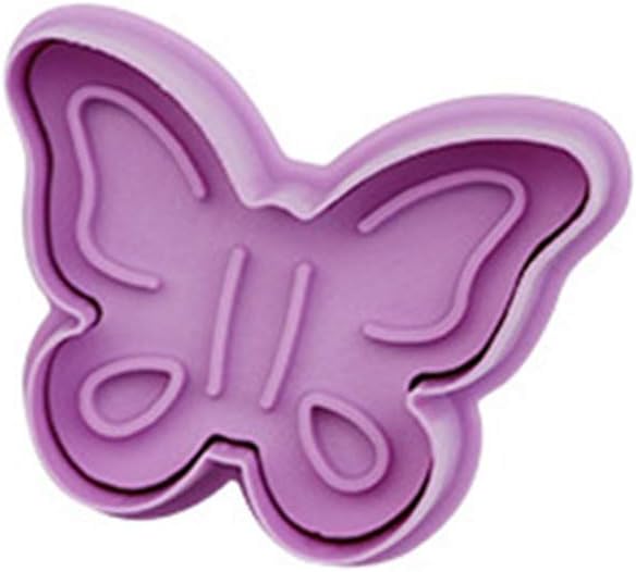 4Pcs Easter Cake Molds 3D Plastic Cookie Molds Non-Stick DIY Baking Tools