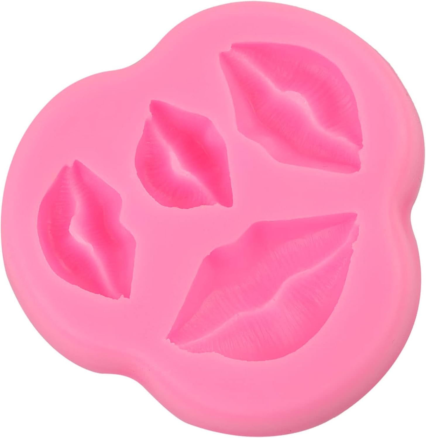 DIY Fondant Silicone Lips Shape Baking Tool - Roseate