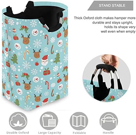 visesunny Foldable Laundry Basket with Handle