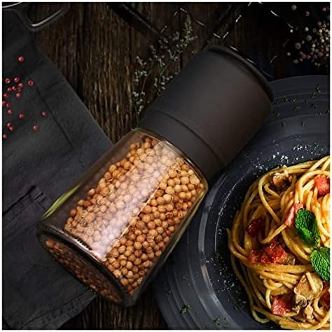 LEIXIUSM Refillable Salt Pepper Mill Set