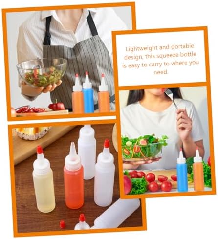 Garneck 15PCS Condiment Bottles Set