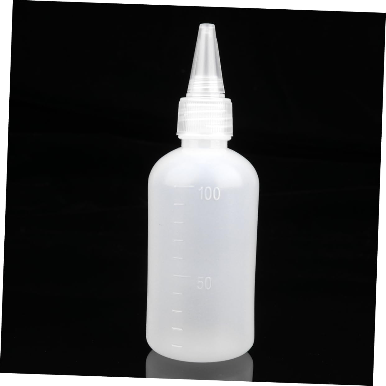 CANIGHT 2 Sets Lightweight 100ml Squeeze Bottles with Leakproof Design and Funnel
