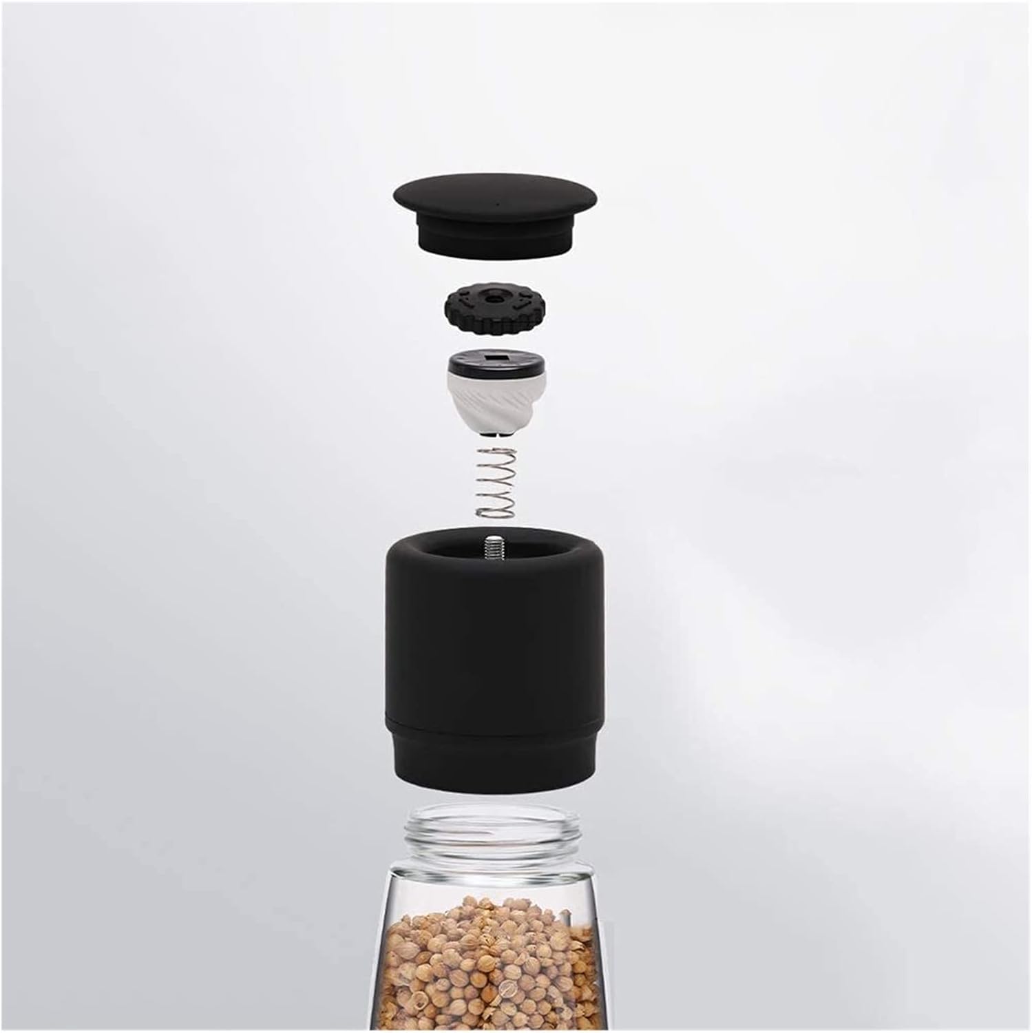 LEIXIUSM Refillable Salt Pepper Mill Set