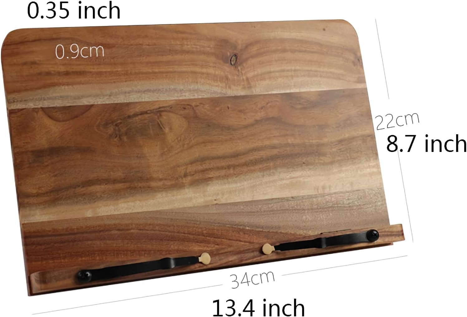 Yuidaaavzz Foldable Book Stand for Reading and Cooking