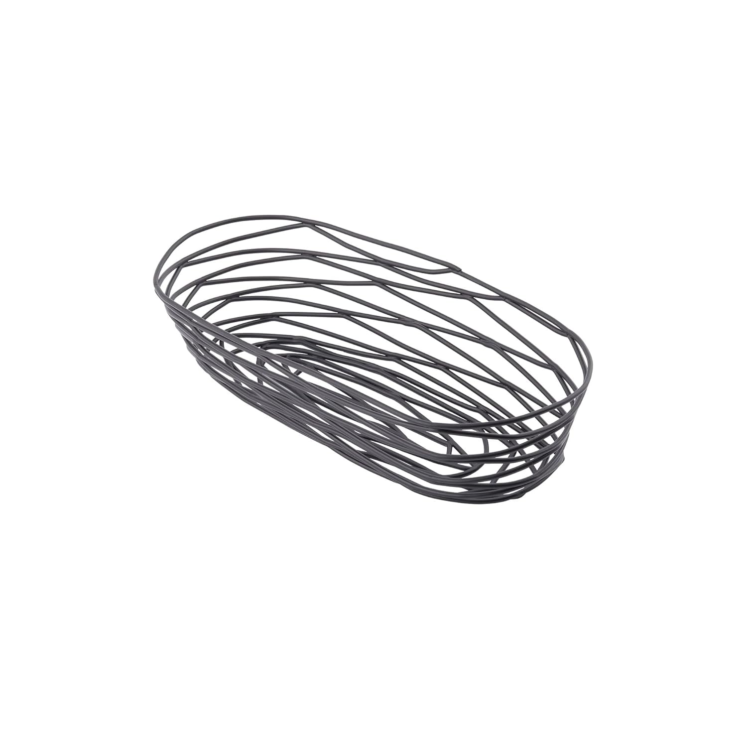 TableCraft BK11709 Black Metal Basket 9x4x2