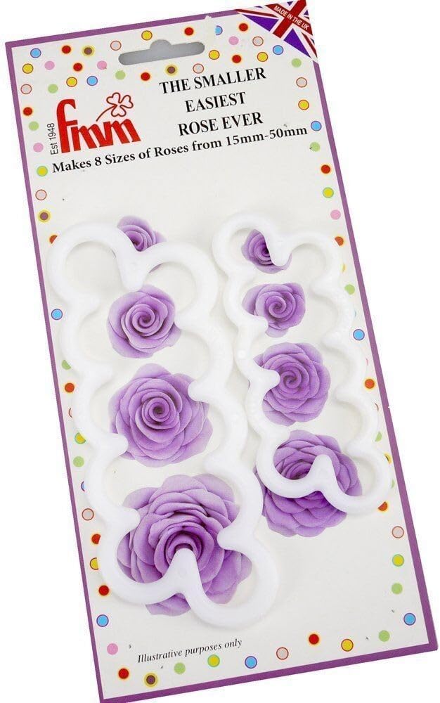 The Easiest Rose Ever Small Cutter Set by FMM