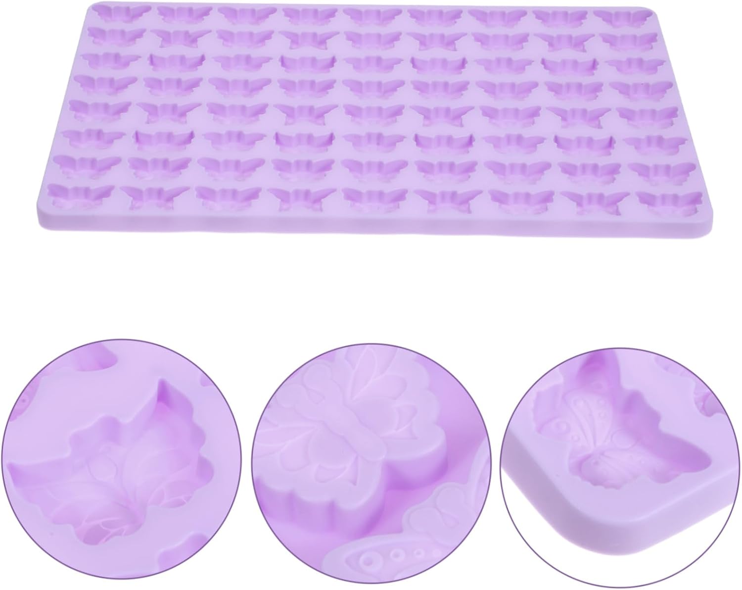 Zerodeko Butterfly Silicone Baking Mold 72 Cavities 1