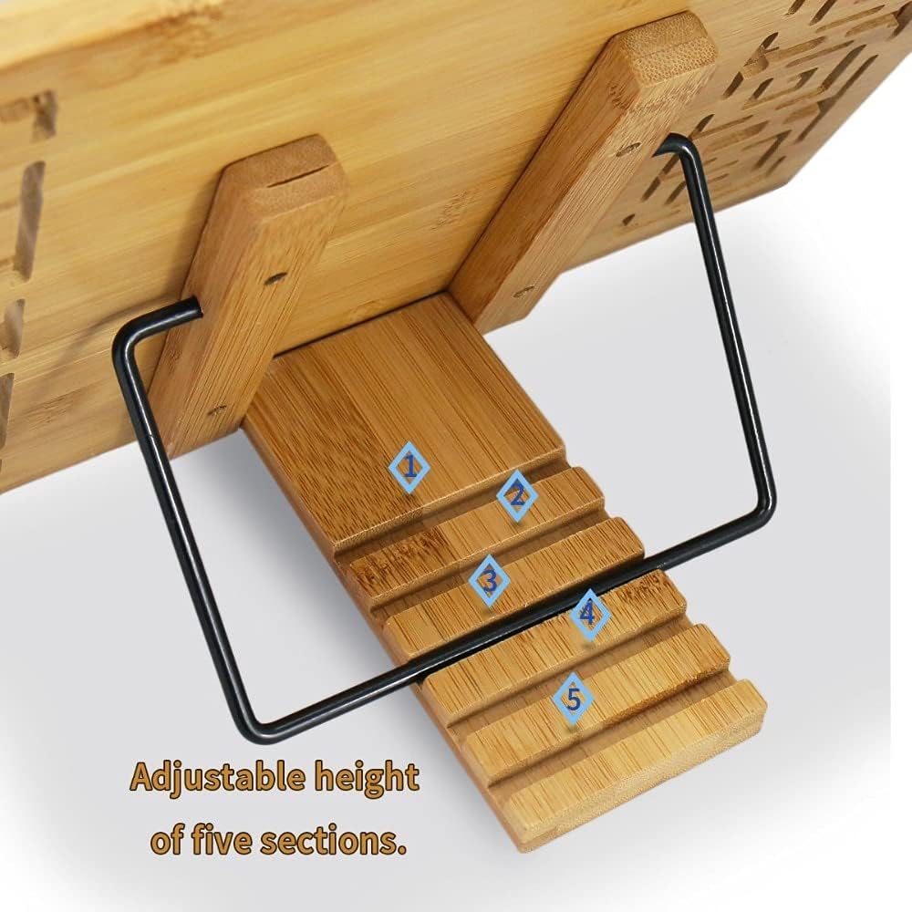Yuidaaavzz Foldable Cookbook Stand Holder 1