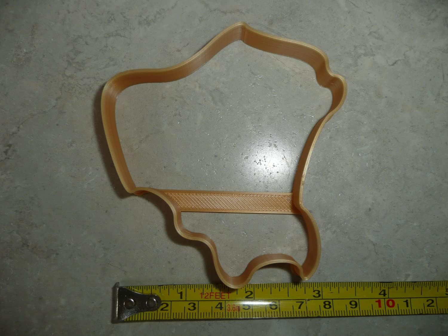 LUQUILLO PUERTO RICO MUNICIPALITY OUTLINE COOKIE CUTTER MADE IN USA