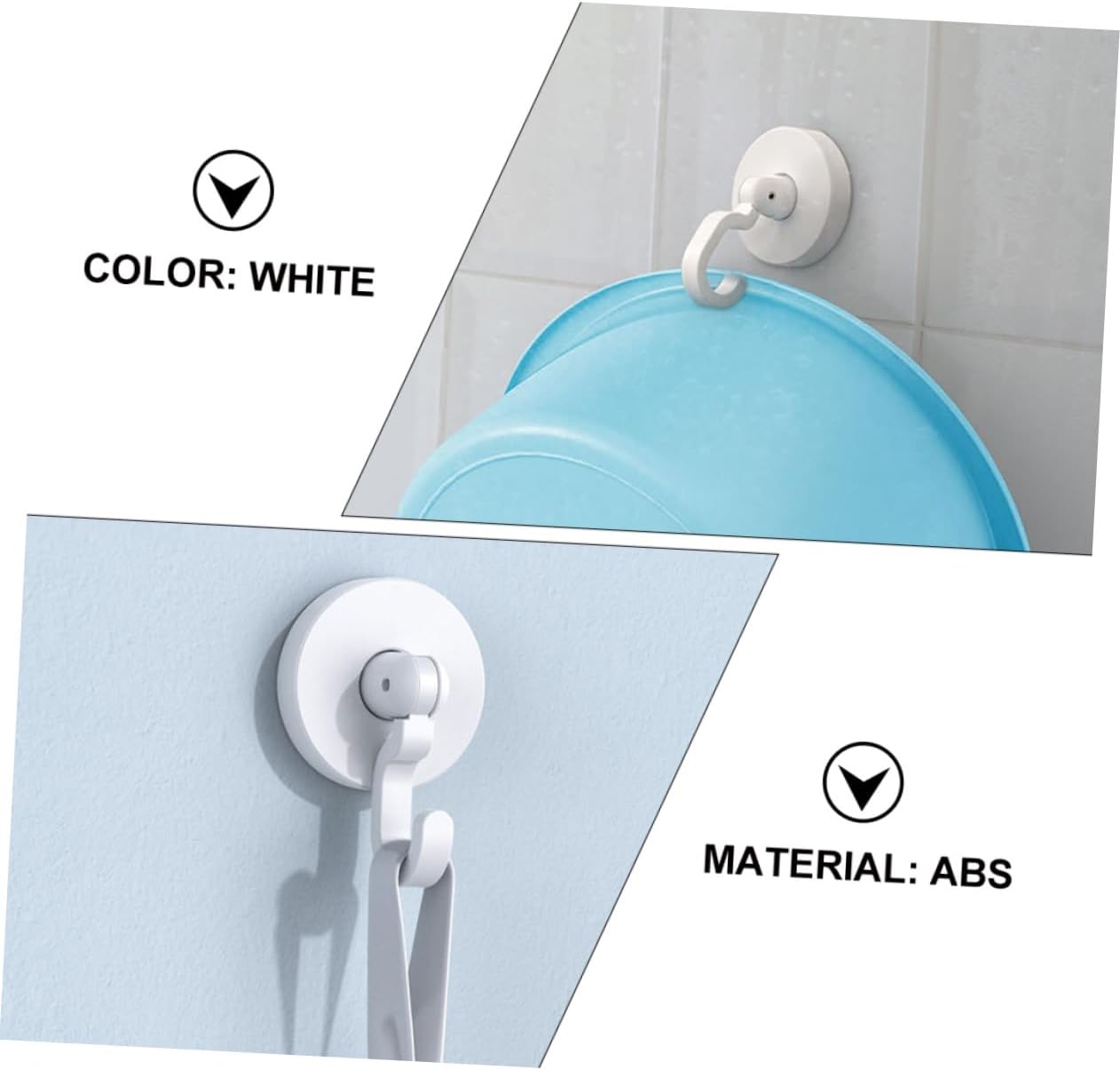 3pcs Home Hooks Removable Wall Hooks for Towels and Kitchen Items