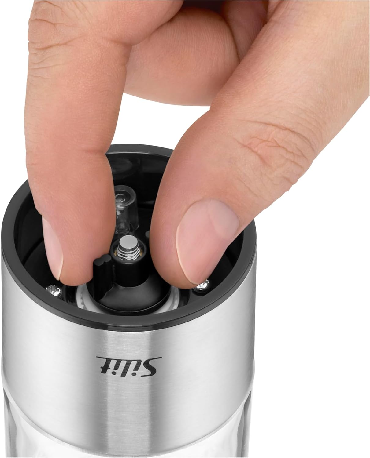 Silit Electric Mill Set of 2 - 23 cm Salt Pepper Mill