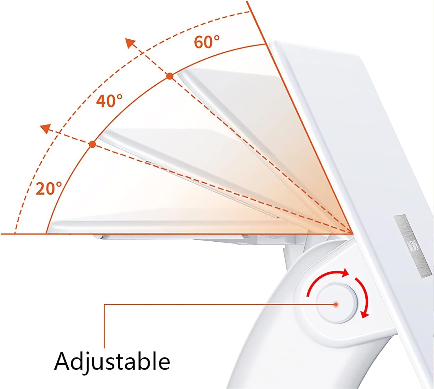 Yuidaaavzz Multifunction Book Stand for Desk Bed Kitchen and Office
