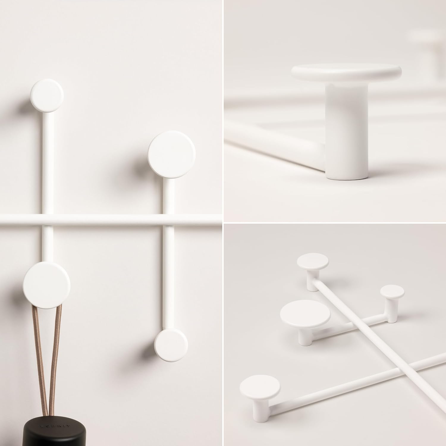 Sval Wall Wardrobe Modern Minimalist Coat Hook Design