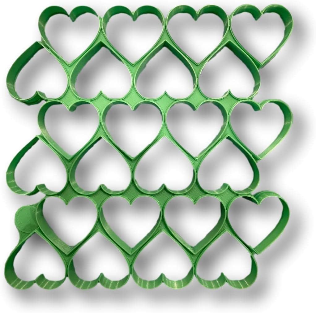 Cookie Cutz 24x15 Heart Shape Multicutter