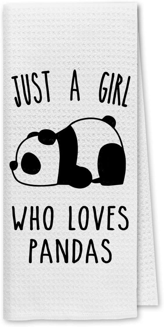 DIBOR Cute Panda Kitchen Towels Set