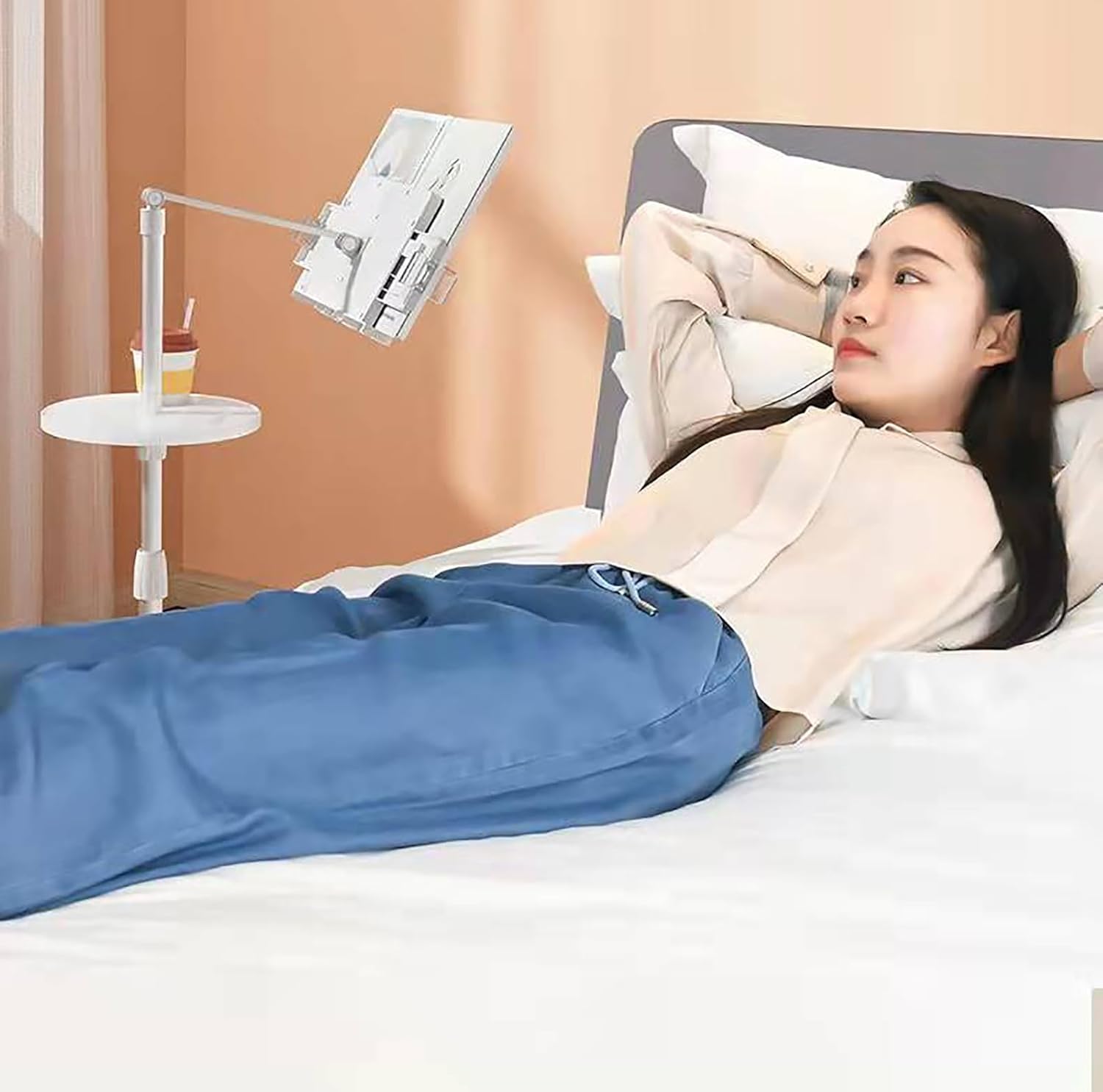 Adjustable Floor Stand for Books and Tablets 1