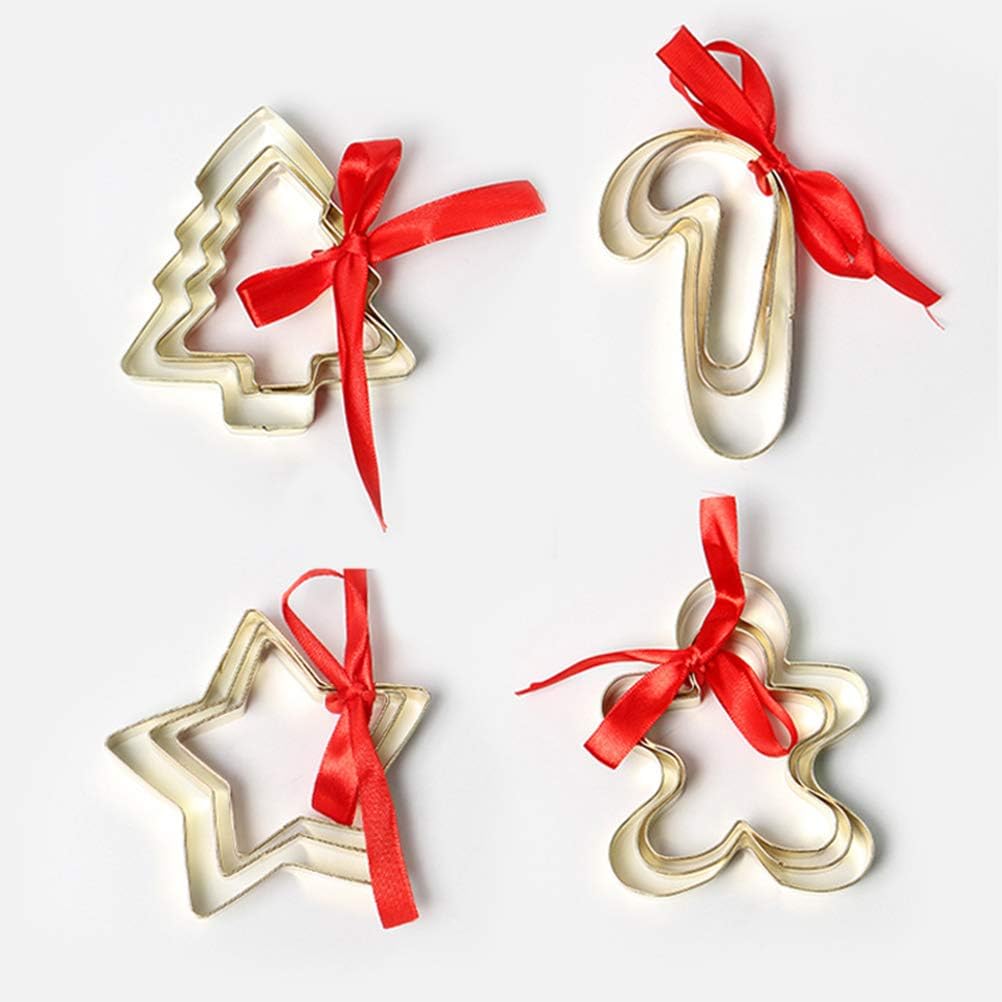 Cabilock 3 Pcs Cookie Cutters Biscuit Molds 1