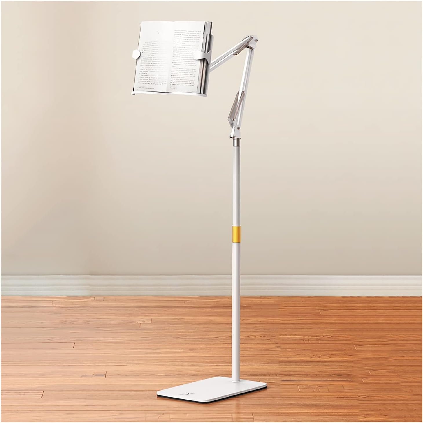 Adjustable Book Stand with Cantilever for Reading