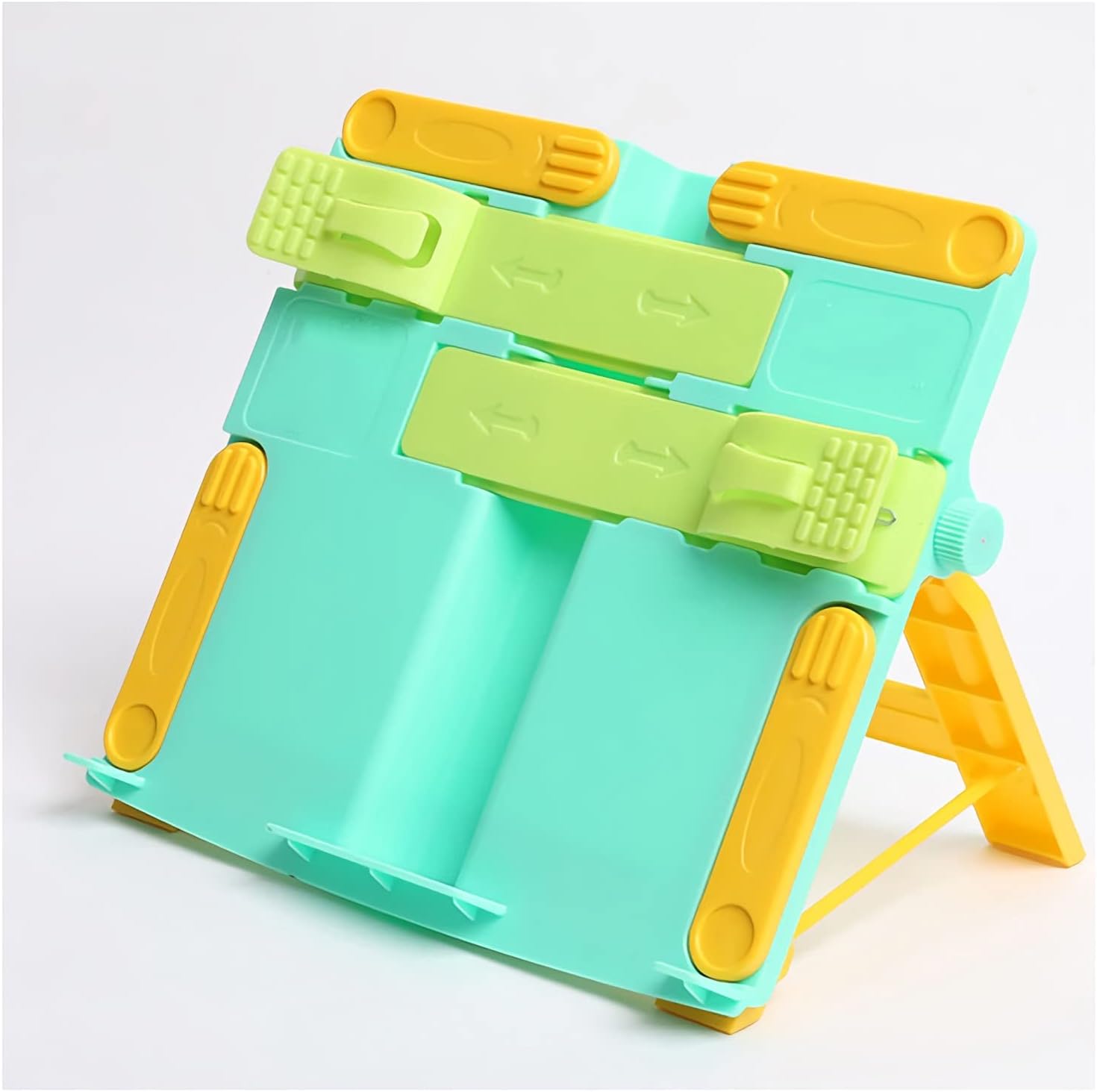Yuidaaavzz Foldable Cookbook Stand Green
