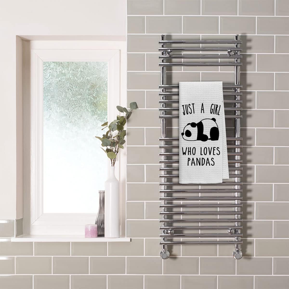 DIBOR Cute Panda Kitchen Towels Set
