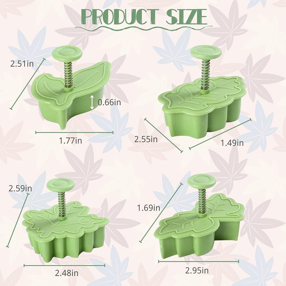Crethinkaty Thanksgiving Christmas Plungers Fondant Cutters