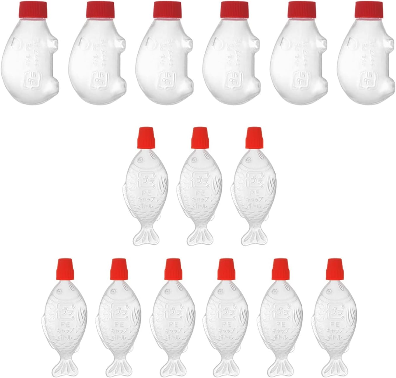 15pcs Mini Sauce Bottle Set for Camping and Travel