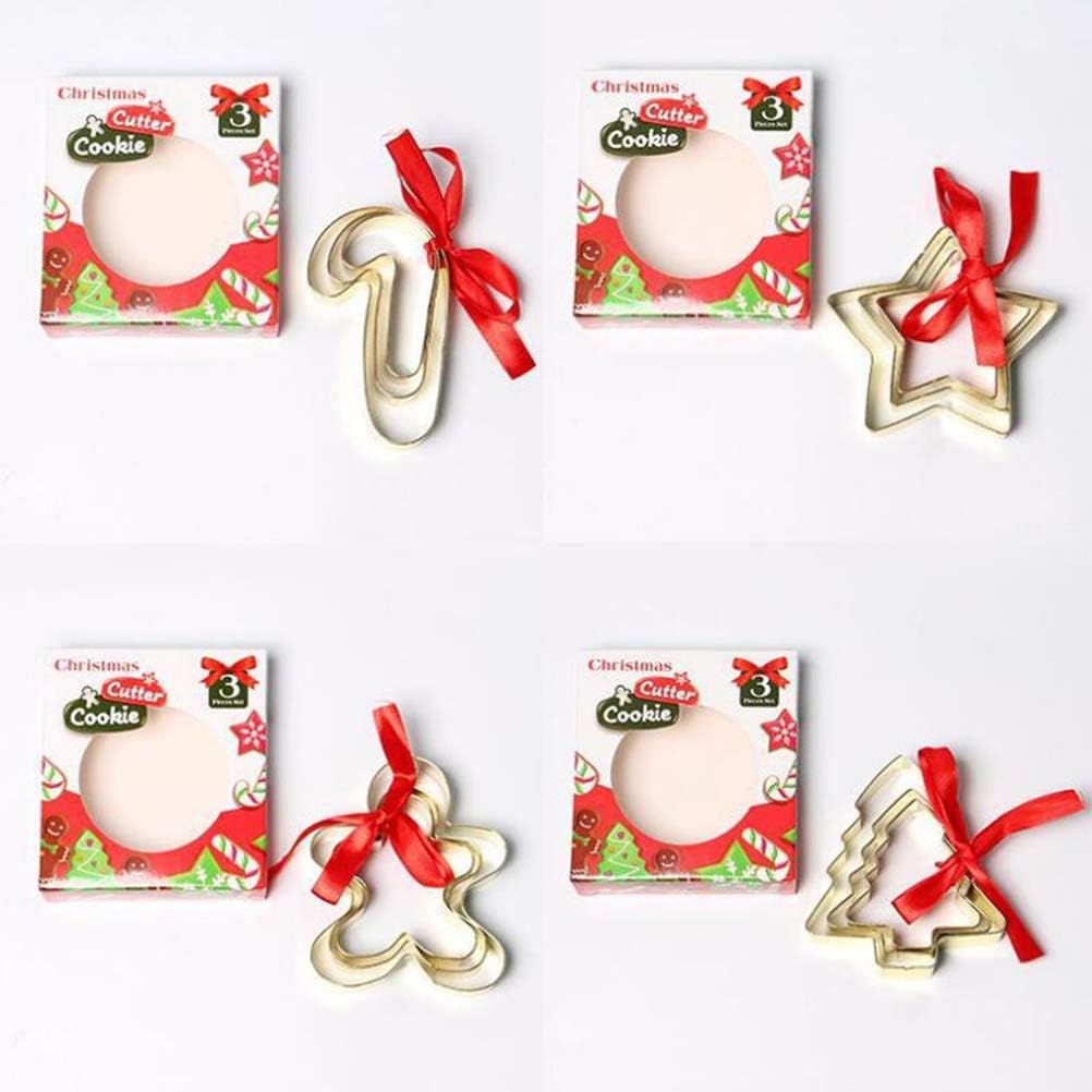 Cabilock 3 Pcs Cookie Cutters Biscuit Molds 1