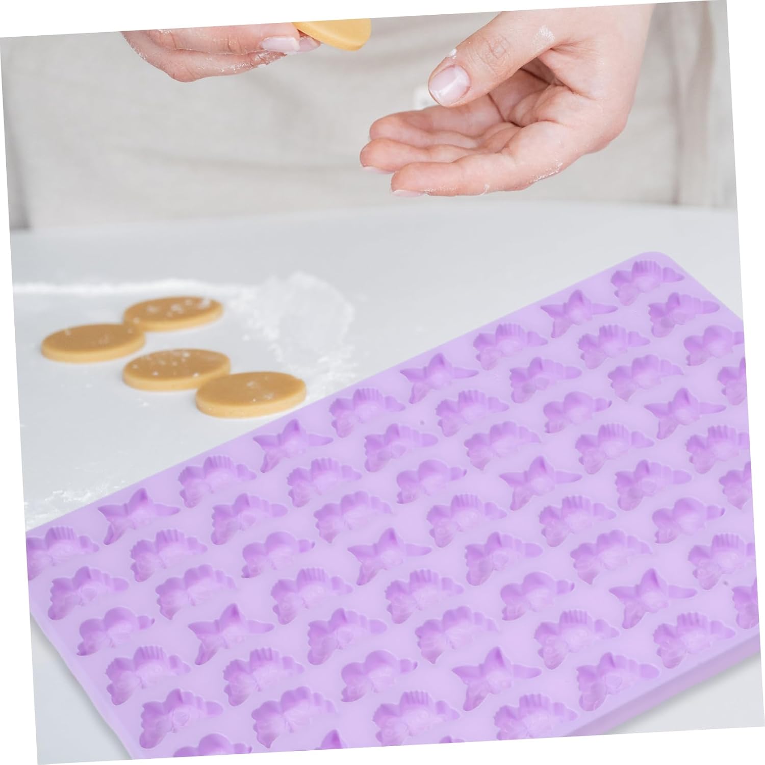 Zerodeko Butterfly Silicone Baking Mold 72 Cavities 1