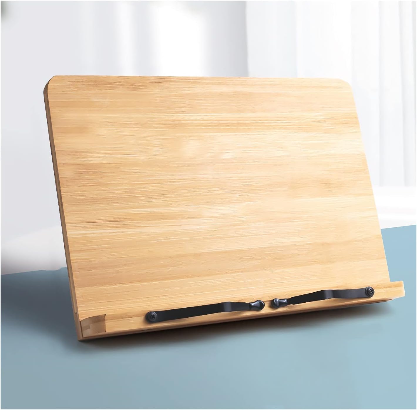 Yuidaaavzz Foldable Book Stand for Reading