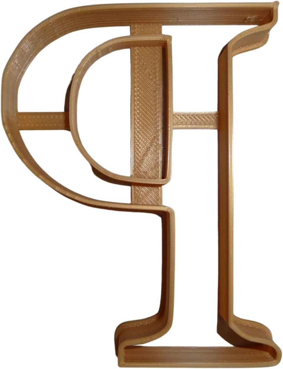 RHO Greek Letter Cookie Cutter Made in USA 1