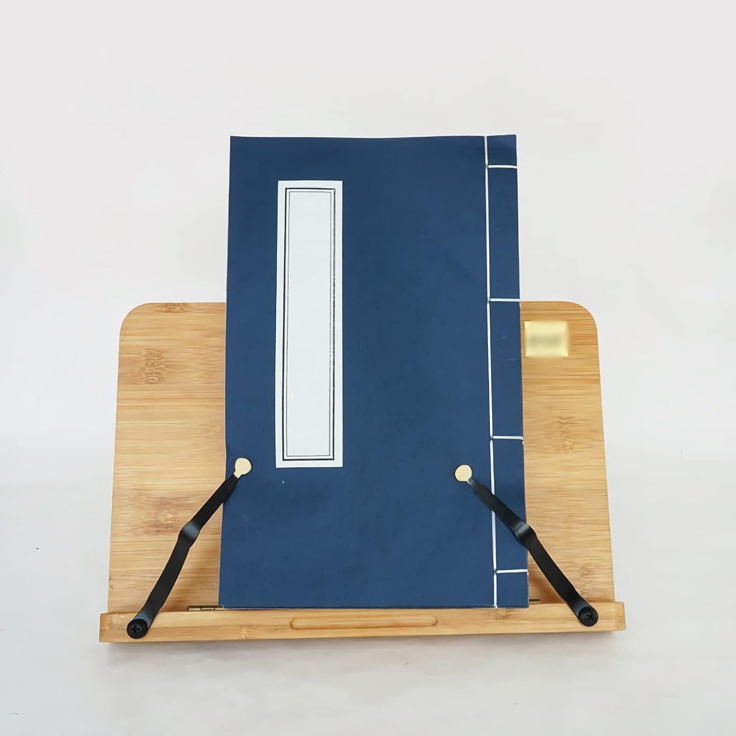 Yuidaaavzz Adjustable Book Stand for Desk Reading