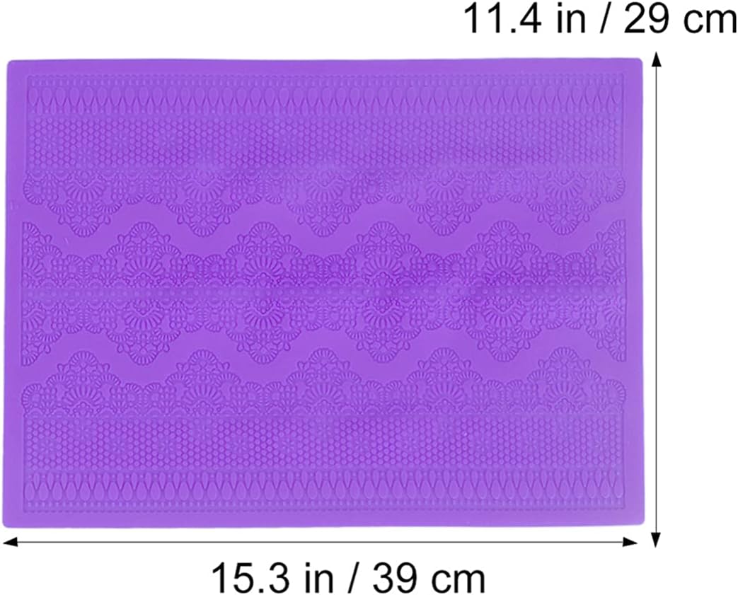 Kichvoe Silicone Lace Mould for Cake Decorating