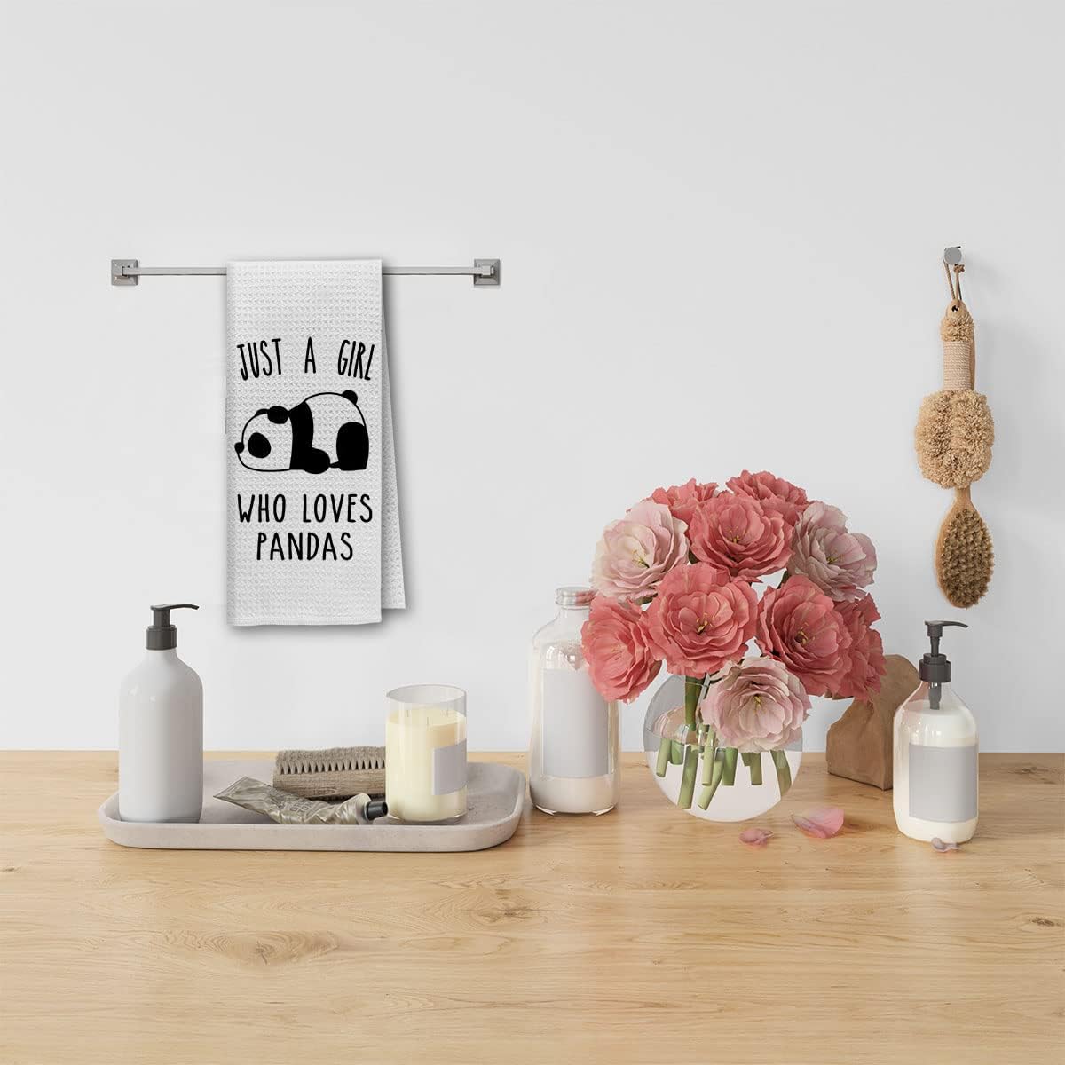 DIBOR Cute Panda Kitchen Towels Set