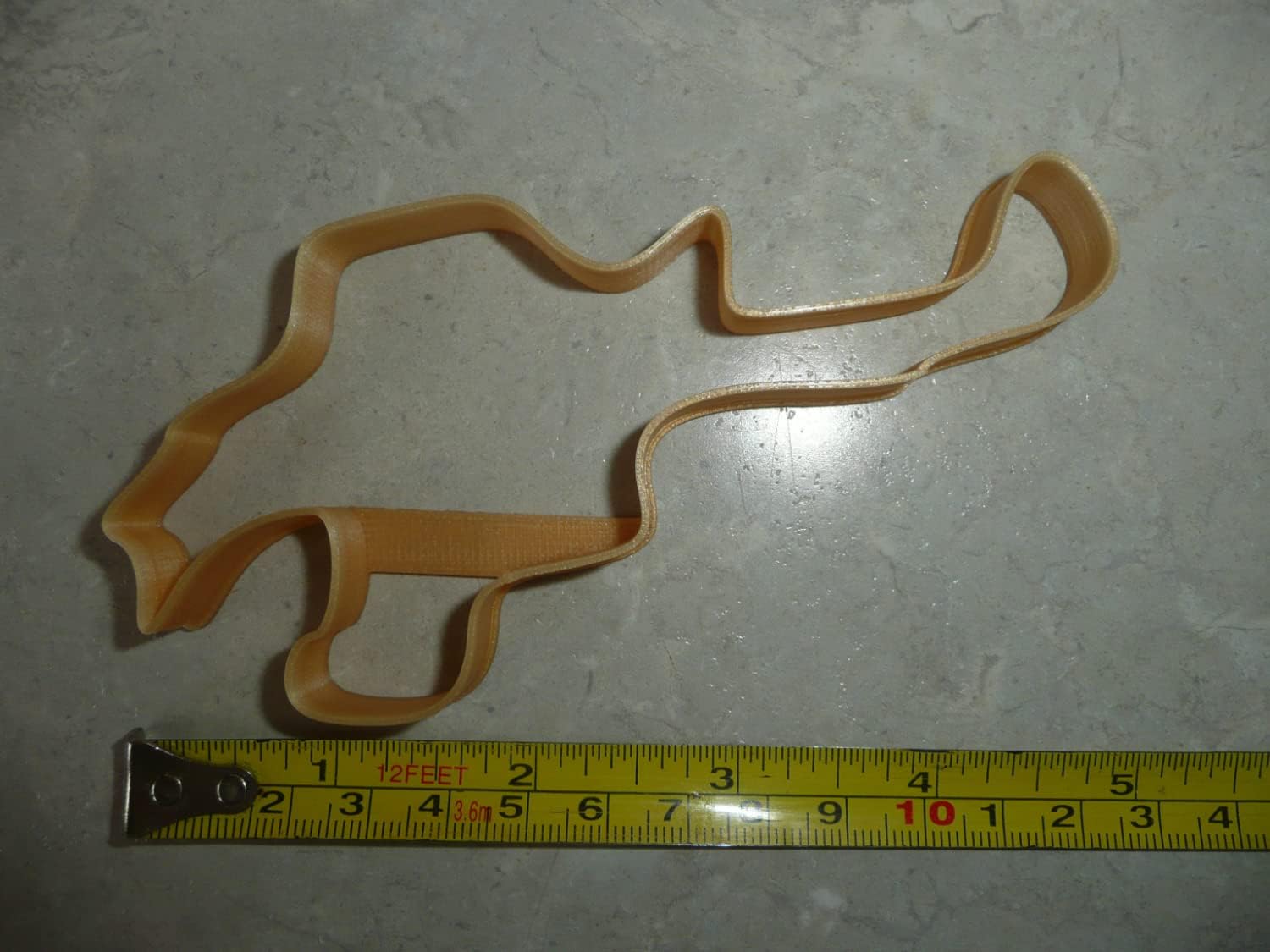 CEIBA USA Cookie Cutter - Puerto Rico Outline 475 x 275 x 0625 1