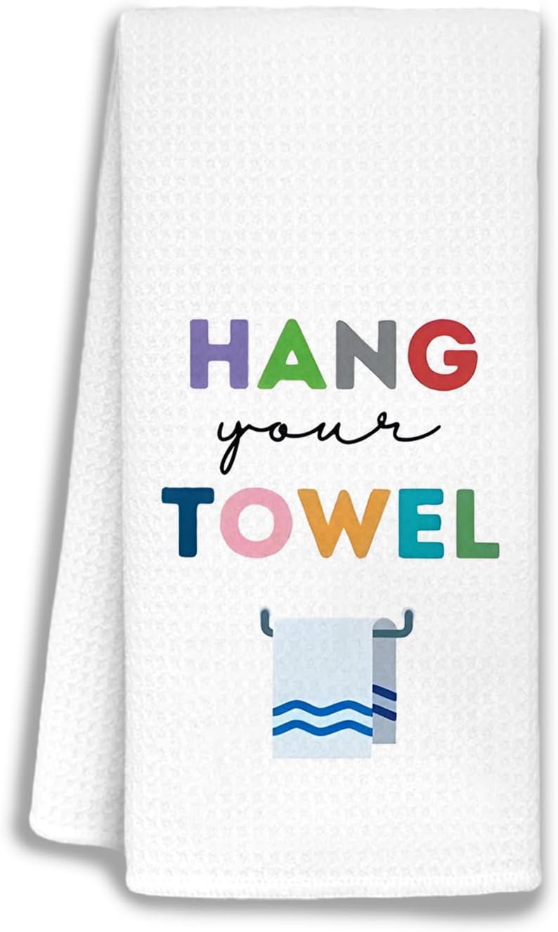 Kids Waffle Weave Decor Hand Towels Set
